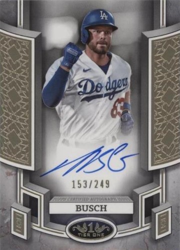 2024 Topps Tier One - Michael Busch #BOA-MB