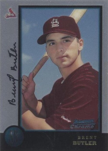 1998 Bowman Chrome - Brent Butler #154