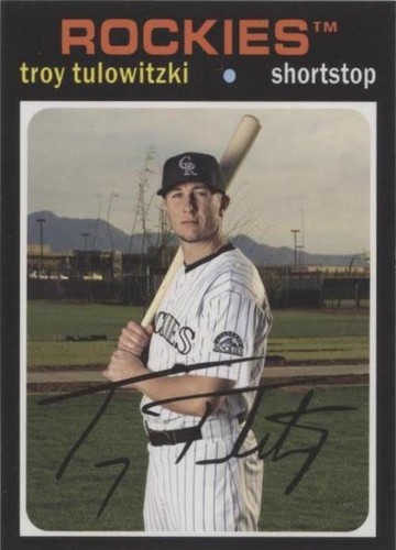 2012 Topps Archives - Troy Tulowitzki #80