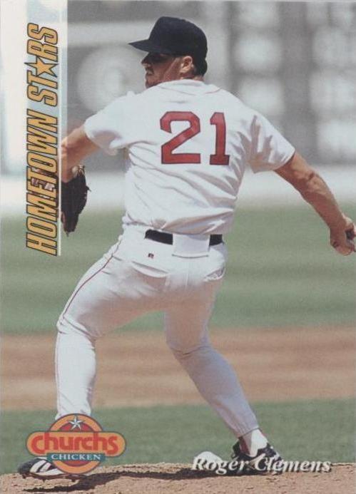 Church's Chicken Hometown Stars 1994 - Roger Clemens #13