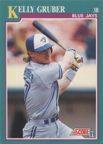 1991 Score - Kelly Gruber #595