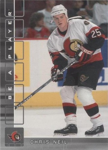 2001-02 In the Game Be A Player Memorabilia - Chris Neil #325