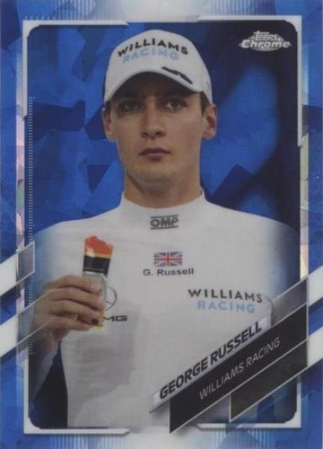 2021 Topps Chrome Sapphire Edition Formula 1 - George Russell #35