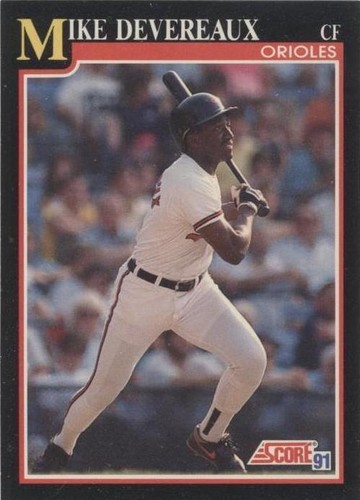 1991 Score - Mike Devereaux #258