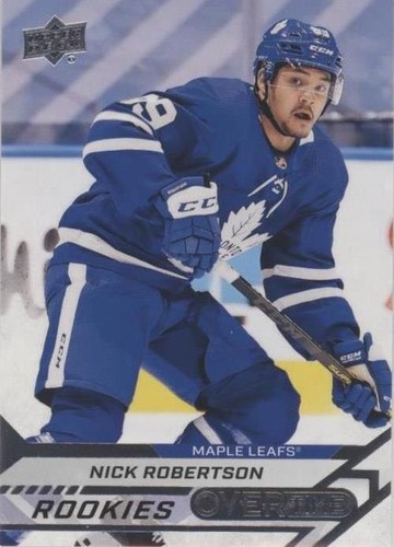 2020-21 Upper Deck Overtime - Nick Robertson #101