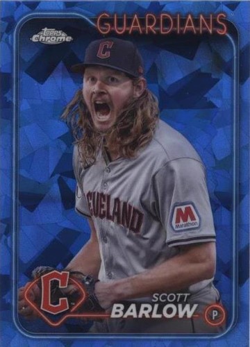 2024 Topps Chrome Update Series Sapphire Edition - Scott Barlow #USCS42