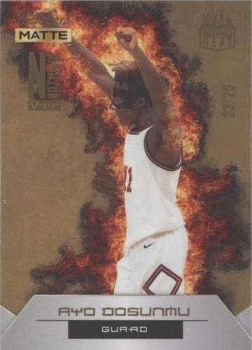 2022 Wild Card MATTE National Convention - Ayo Dosunmu #RHN-2