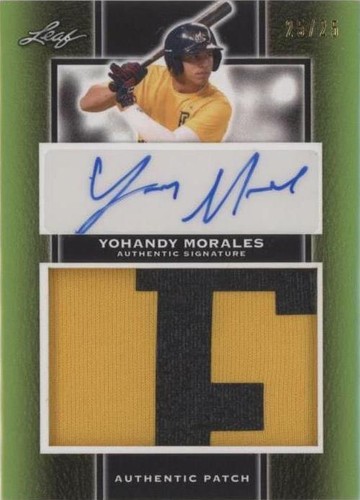 2019 Leaf Perfect Game National Showcase - Yohandy Morales #PA-YM1