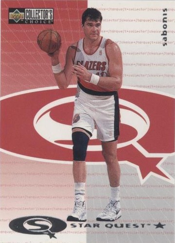 1997-98 Upper Deck Collector's Choice - Arvydas Sabonis #SQ127