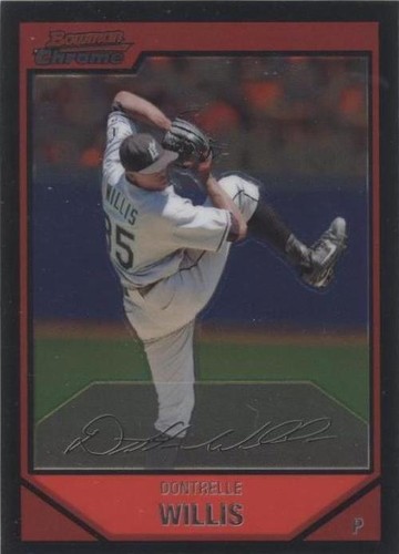 2007 Bowman Chrome - Dontrelle Willis #140