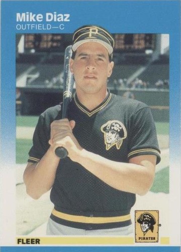 1987 Fleer - Mike Diaz #609
