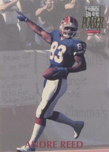 1992 Pro Set Power Andre Reed #83