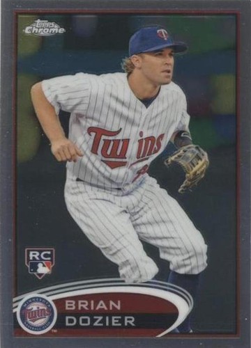 2012 Topps Chrome - Brian Dozier #198