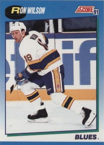 1991-92 Score Canadian - Ron Wilson #533