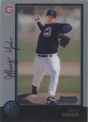 1998 Bowman Chrome - Jeff Yoder #392