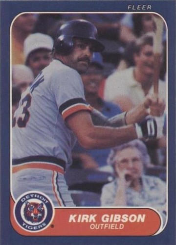 1986 Fleer - Kirk Gibson #226