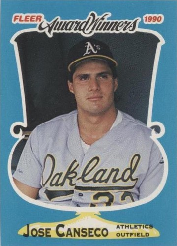 1990 Fleer Award Winners - Jose Canseco #6