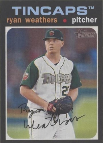 2020 Topps Heritage Minor League Edition - Ryan Weathers #88