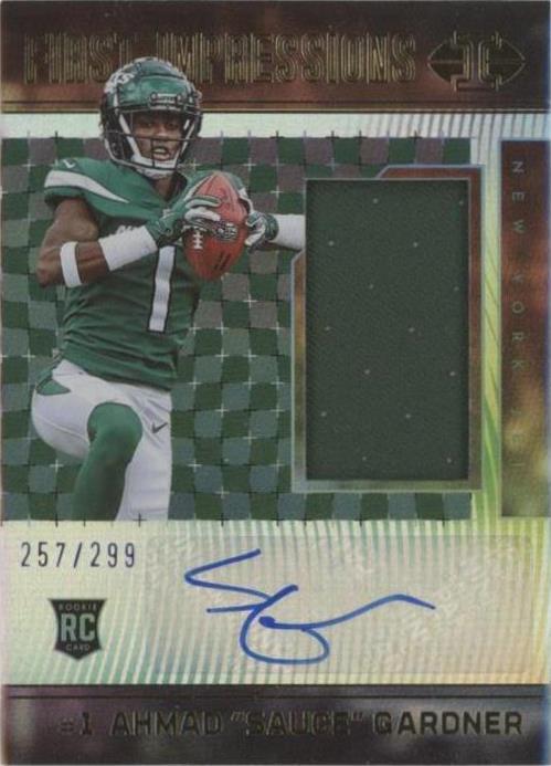 2022 Panini Illusions Ahmad Gardner #141 for sale | eBay