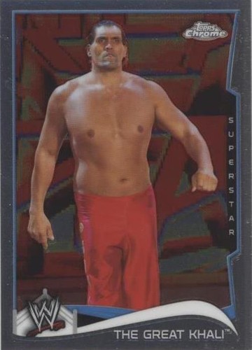 2014 Topps Chrome WWE - The Great Khali #68