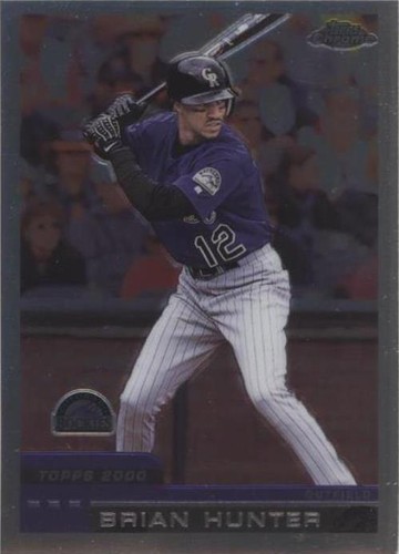 2000 Topps Chrome Traded & Rookies - Brian Hunter #T118