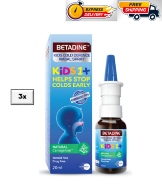 Betadine cold on sale defence nasal spray