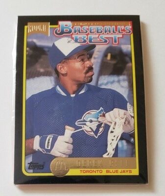 1992 Topps McDonald s Baseball s Best UNOPENED PACK Derek Bell And Julio Franco
