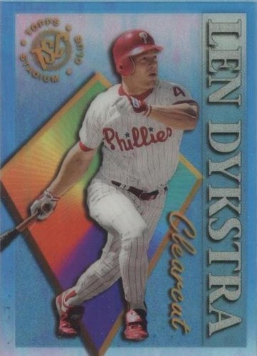 1995 Topps Stadium Club - Lenny Dykstra #25