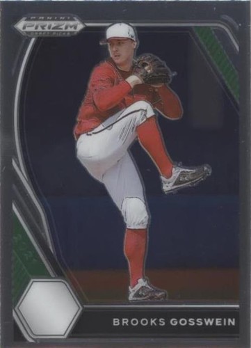 2021 Panini Prizm Draft Picks - Brooks Gosswein #PDP124