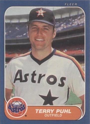 1986 Fleer - Terry Puhl #308