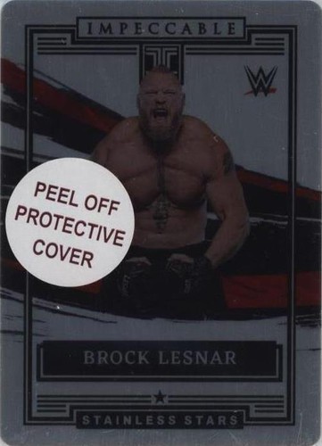 2022 Panini Impeccable WWE - Brock Lesnar #16