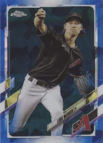 2021 Topps Chrome Sapphire Edition - Luke Weaver #28