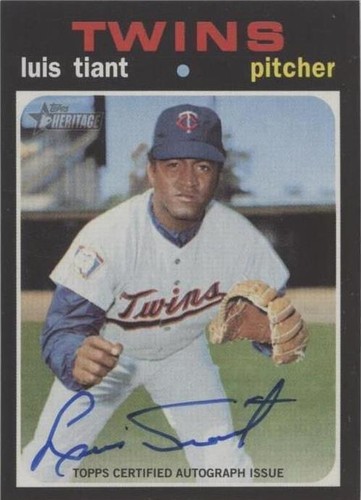 2020 Topps Heritage High Number - Luis Tiant #ROA-LT