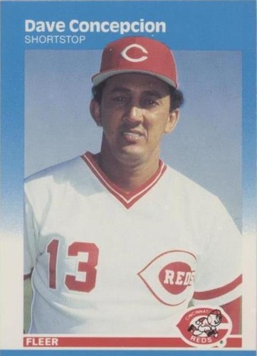 1987 Fleer - Dave Concepcion #196