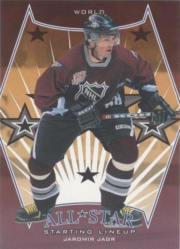 2002-03 In the Game Be A Player First Edition - Jaromir Jagr #399