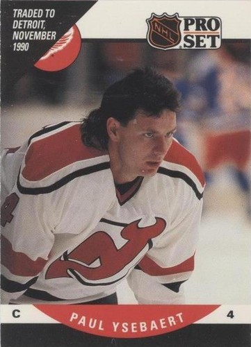 1990-91 Pro Set - Paul Ysebaert #607