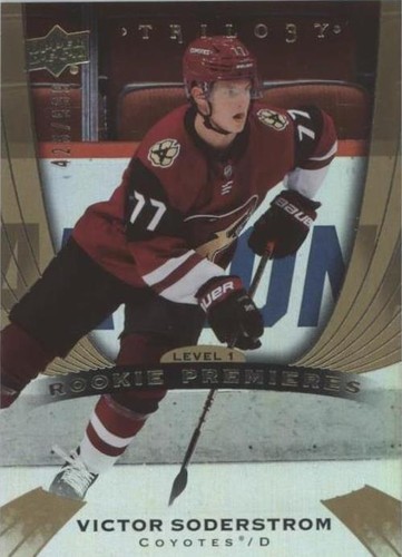 2020-21 Upper Deck Trilogy - Victor Soderstrom #77