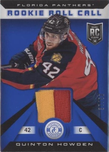 2013-14 Totally Certified - Quinton Howden #RR-QH