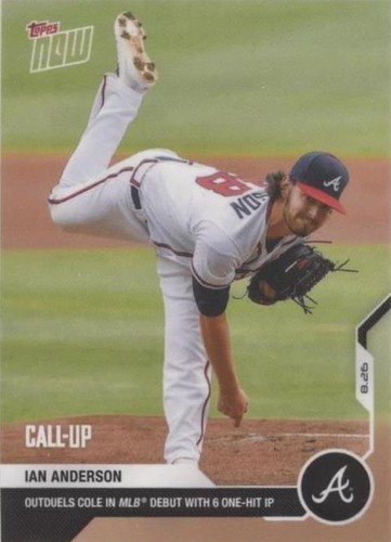 2020 Topps Now - Ian Anderson #161