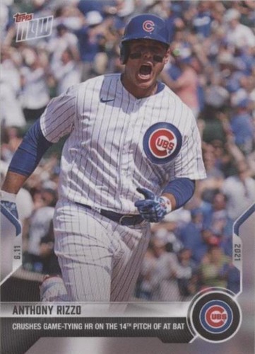 2021 Topps Now - Anthony Rizzo #338