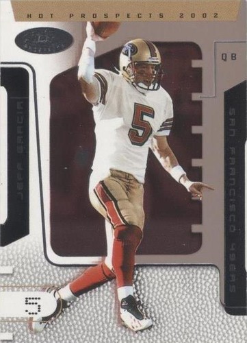 2002 Fleer Hot Prospects Jeff Garcia #63