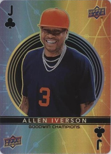 2022 Upper Deck Goodwin Champions - Allen Iverson #JACK-CLUBS