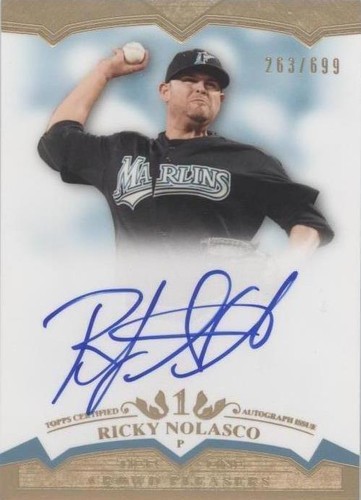 2011 Topps Tier One - Ricky Nolasco #CP- RN