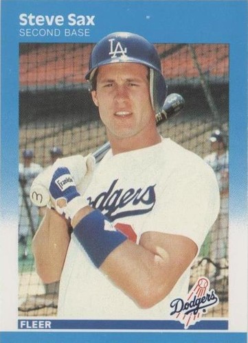 1987 Fleer - Steve Sax #453