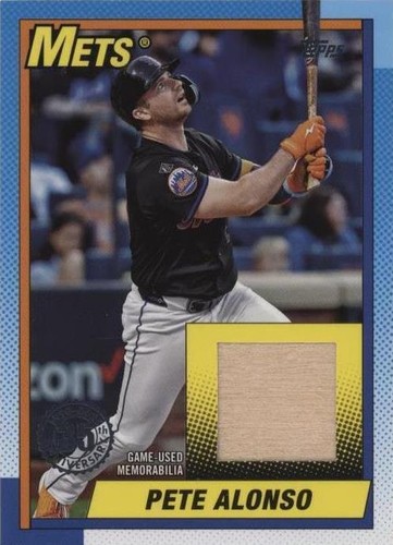 2025 Topps Series 1 - Pete Alonso - 1990 Topps Bat Relic