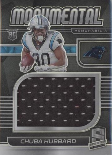 2021 Panini Spectra Chuba Hubbard #MM-CH