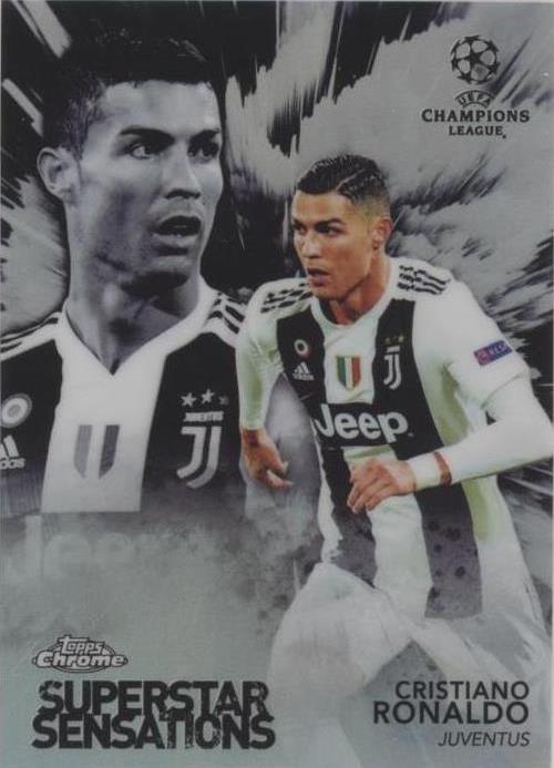 2018-19 Topps Chrome UCL Cristiano Ronaldo #SS-CR