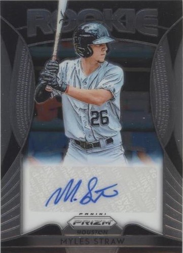 2019 Panini Prizm - Myles Straw #RA-MS