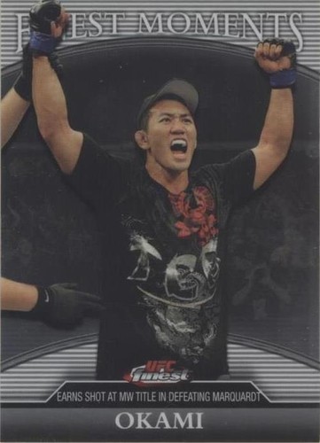 2011 Topps Finest UFC - Yushin Okami #FM-YO