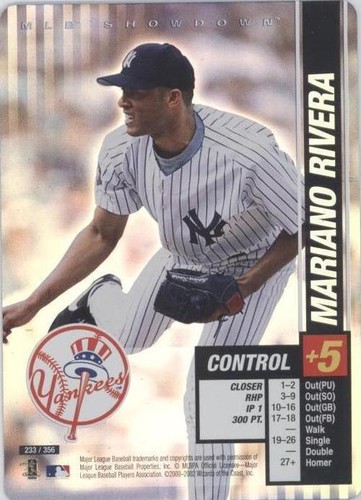 2002 MLB Showdown - Mariano Rivera #233